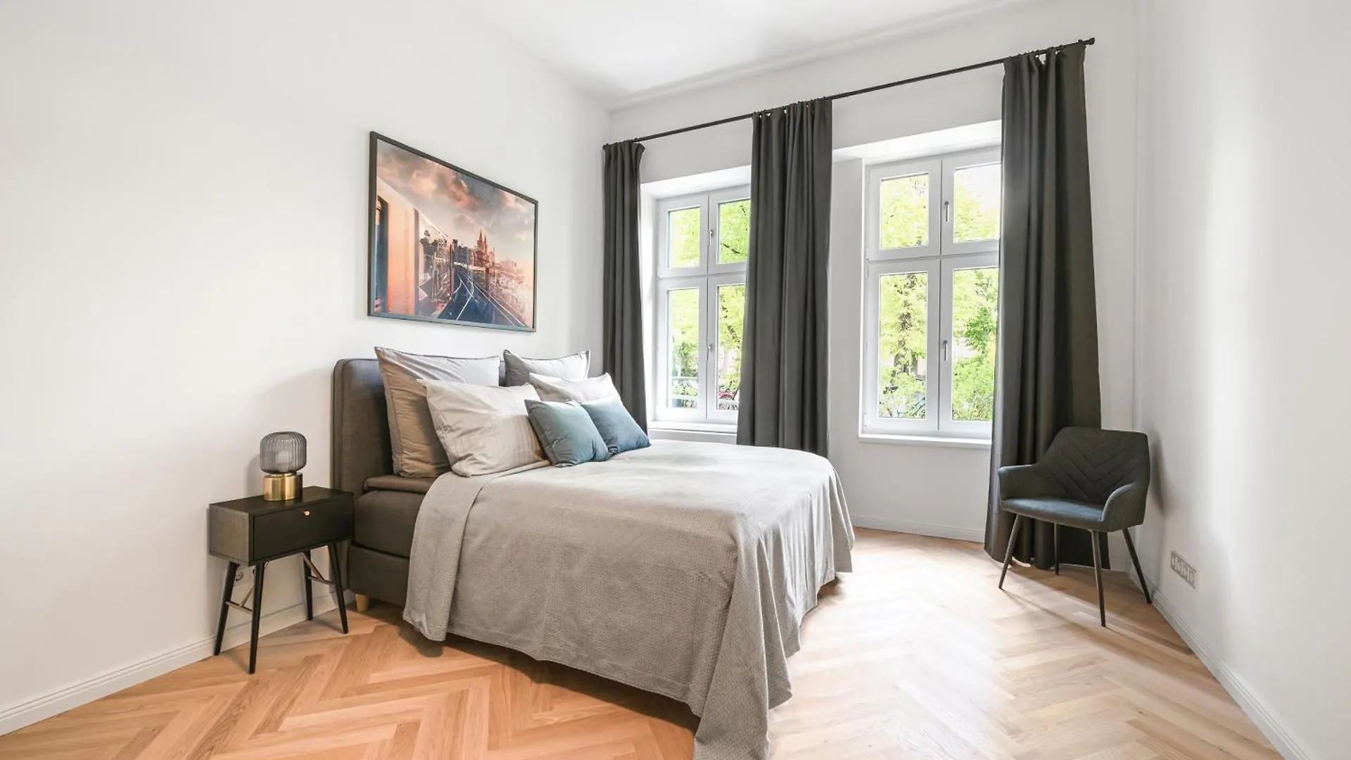 The Bornholmer - 2 Schlafzimmer Ein Whzimmer, Gruppen- & Familienfreundlich Bis 8 Personen 0*, Берлин Германия